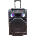 Top Ball Line-in Bluetooth Rechargeable Wireless Trolley Karaoke Speaker